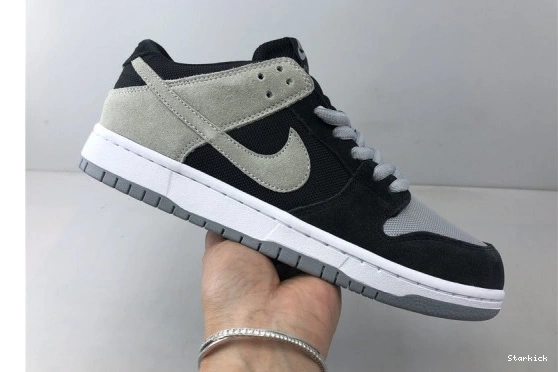Low Pro Sb Dunk Wolf Zoom Black Grey-White-White Nike 854866-001 0925
